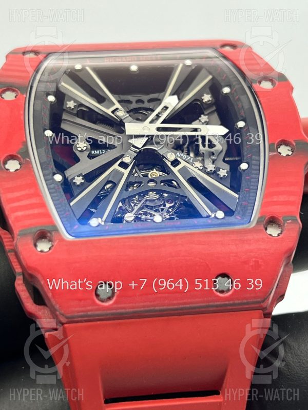 Товар Richard Mille RM 12-01 Tourbillon Carbon Red Фото 3 - Richard Mille RM 12-01 Tourbillon Carbon Red