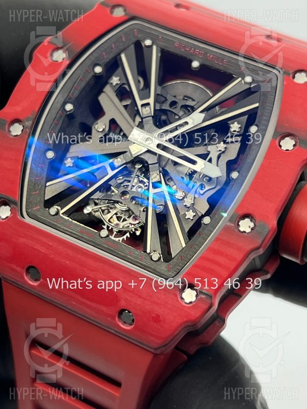 Товар Richard Mille RM 12-01 Tourbillon Carbon Red Фото 5 - Richard Mille RM 12-01 Tourbillon Carbon Red