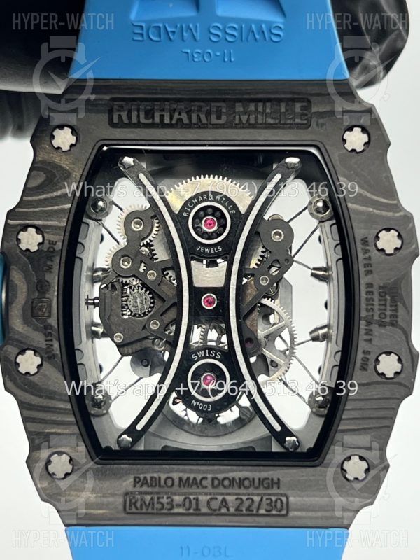 Товар Richard Mille RM 53-01 Tourbillon Pablo Mac Donough Фото 18 - Richard Mille RM 53-01 Tourbillon Pablo Mac Donough
