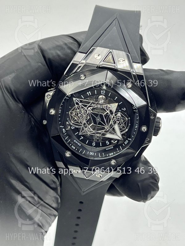 Товар Hublot Big Bang Sang Bleu II 418.CX.1114.RX.MXM20 Black Фото 10 - Hublot Big Bang Sang Bleu II 418.CX.1114.RX.MXM20 Black