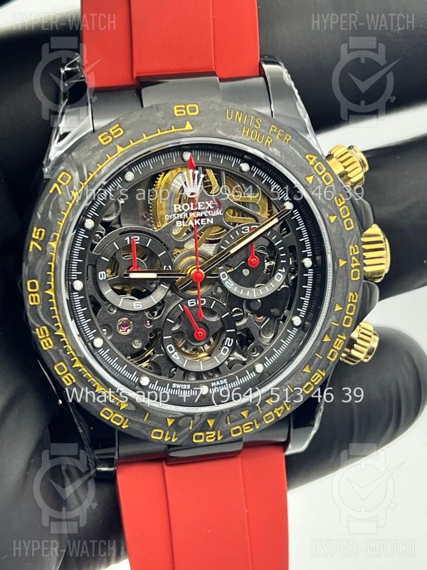 Товар Rolex Cosmograph Daytona 40mm Blaken Skeleton Red Фото 2 - Rolex Cosmograph Daytona 40mm Blaken Skeleton Red