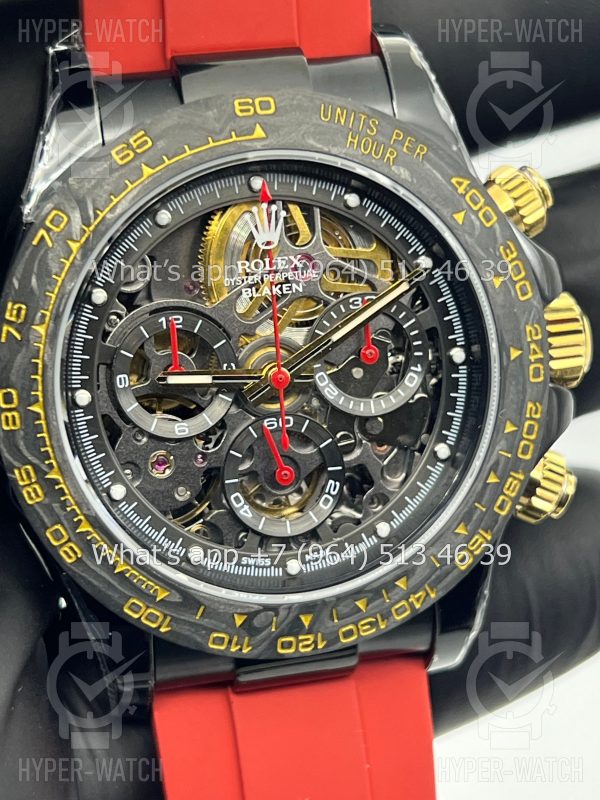 Товар Rolex Cosmograph Daytona 40mm Blaken Skeleton Red Фото 3 - Rolex Cosmograph Daytona 40mm Blaken Skeleton Red