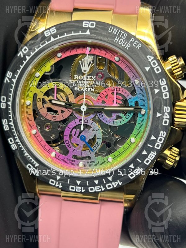 Фото 4 - Rolex Cosmograph Daytona 40mm Blaken Skeleton Pink