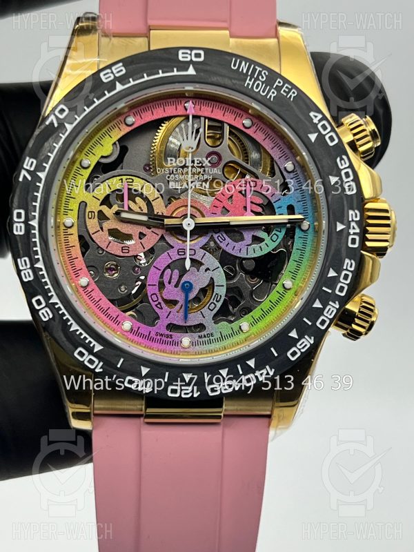 Фото 7 - Rolex Cosmograph Daytona 40mm Blaken Skeleton Pink