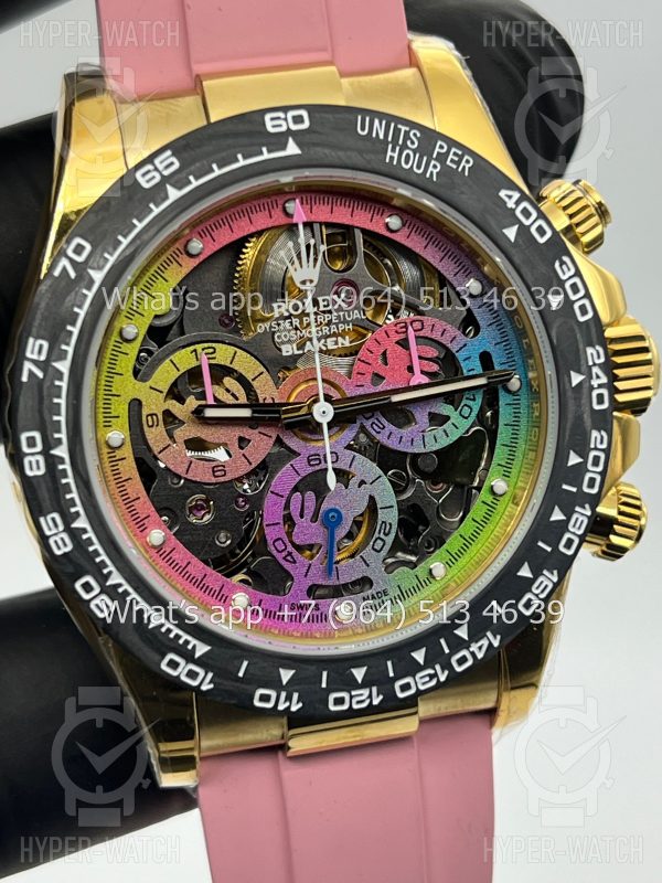 Фото 8 - Rolex Cosmograph Daytona 40mm Blaken Skeleton Pink