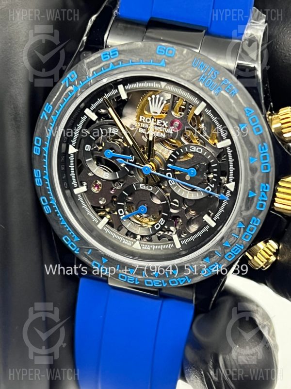 Товар Rolex Cosmograph Daytona 40mm Blaken Skeleton Blue Фото 5 - Rolex Cosmograph Daytona 40mm Blaken Skeleton Blue
