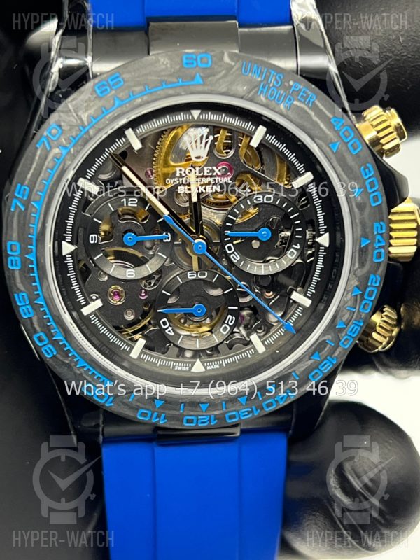 Товар Rolex Cosmograph Daytona 40mm Blaken Skeleton Blue Фото 7 - Rolex Cosmograph Daytona 40mm Blaken Skeleton Blue