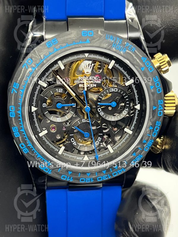 Товар Rolex Cosmograph Daytona 40mm Blaken Skeleton Blue Фото 10 - Rolex Cosmograph Daytona 40mm Blaken Skeleton Blue