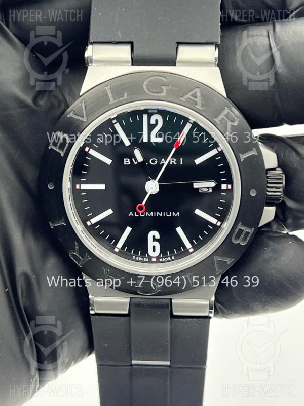 Товар Bvlgari Diagono Aluminium 40mm Art 5029 Фото 4 - Bvlgari Diagono Aluminium 40mm Art 5029