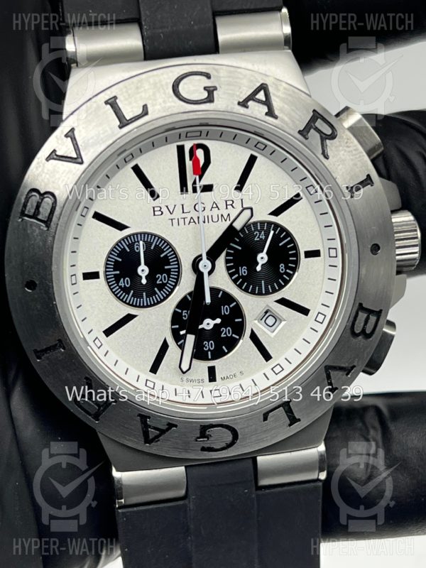Товар Bvlgari Diagono Titanium Chronograph 44mm Art 5027 Фото 2 - Bvlgari Diagono Titanium Chronograph 44mm Art 5027