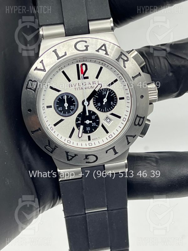 Товар Bvlgari Diagono Titanium Chronograph 44mm Art 5027 Фото 5 - Bvlgari Diagono Titanium Chronograph 44mm Art 5027