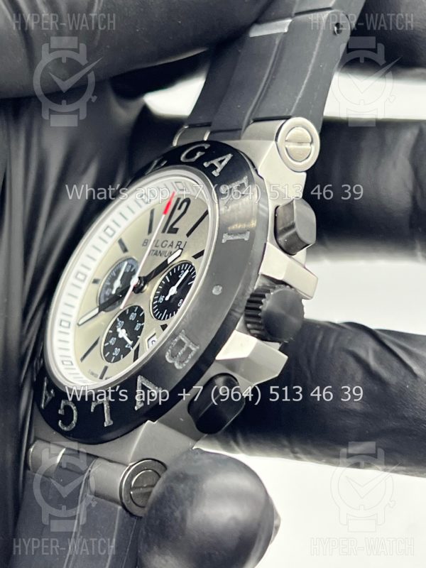 Товар Bvlgari Diagono Titanium Chronograph 44mm Art 5028 Фото 7 - Bvlgari Diagono Titanium Chronograph 44mm Art 5028