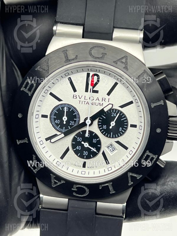 Товар Bvlgari Diagono Titanium Chronograph 44mm Art 5028 Фото 8 - Bvlgari Diagono Titanium Chronograph 44mm Art 5028