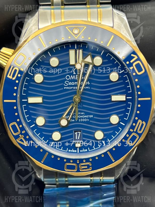 Товар Omega Seamaster Diver 300M 210.20.42.20.03.001 Blue Фото 3 - Omega Seamaster Diver 300M 210.20.42.20.03.001 Blue