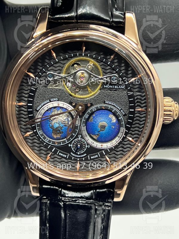 Товар Montblanc Collection Villeret Tourbillon Cylindrique NightSky Geospheres 44mm Art 6863 Фото 2 - Montblanc Collection Villeret Tourbillon Cylindrique NightSky Geospheres 44mm Art 6863