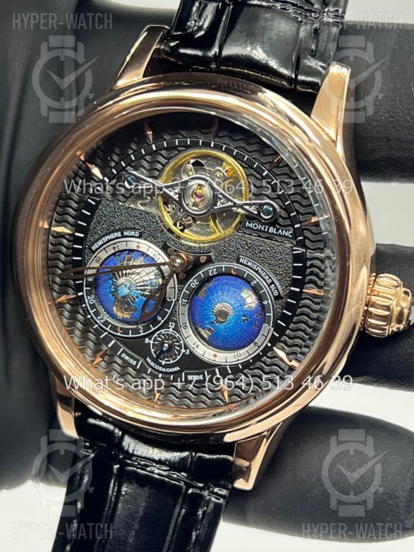 Товар Montblanc Collection Villeret Tourbillon Cylindrique NightSky Geospheres 44mm Art 6863 Фото 3 - Montblanc Collection Villeret Tourbillon Cylindrique NightSky Geospheres 44mm Art 6863
