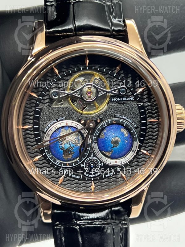 Товар Montblanc Collection Villeret Tourbillon Cylindrique NightSky Geospheres 44mm Art 6863 Фото 4 - Montblanc Collection Villeret Tourbillon Cylindrique NightSky Geospheres 44mm Art 6863