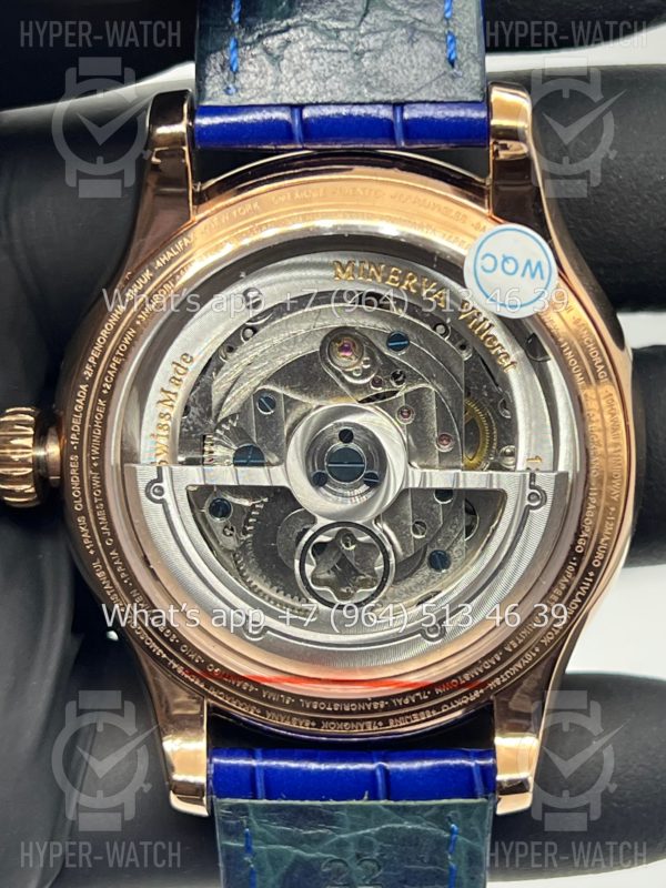 Фото 10 - Montblanc Collection Villeret Tourbillon Cylindrique NightSky Geospheres 44mm Art 6862