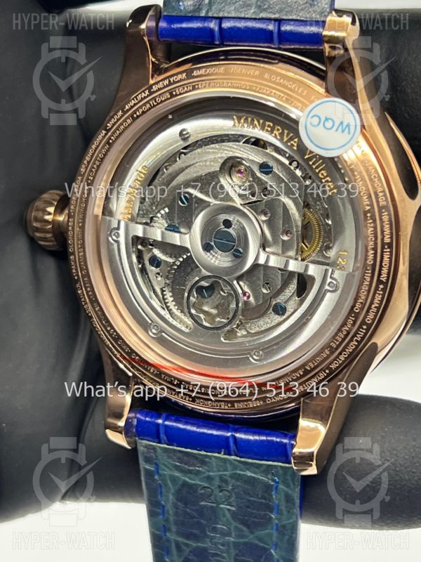 Фото 11 - Montblanc Collection Villeret Tourbillon Cylindrique NightSky Geospheres 44mm Art 6862
