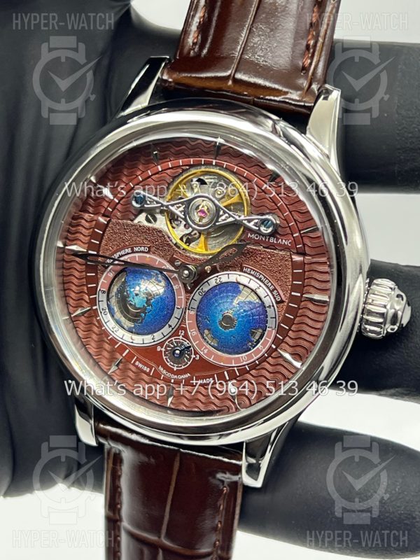 Фото 7 - Montblanc Collection Villeret Tourbillon Cylindrique NightSky Geospheres 44mm Art 6866