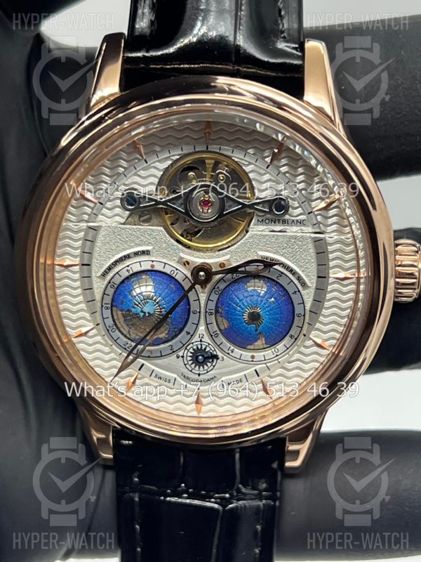 Фото 2 - Montblanc Collection Villeret Tourbillon Cylindrique NightSky Geospheres 44mm Art 6864