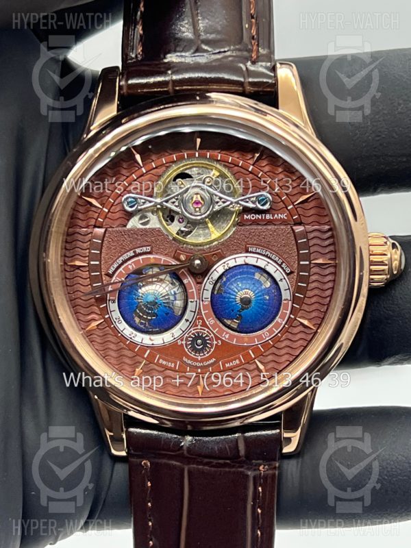 Товар Montblanc Collection Villeret Tourbillon Cylindrique NightSky Geospheres 44mm Art 6867 Фото 2 - Montblanc Collection Villeret Tourbillon Cylindrique NightSky Geospheres 44mm Art 6867