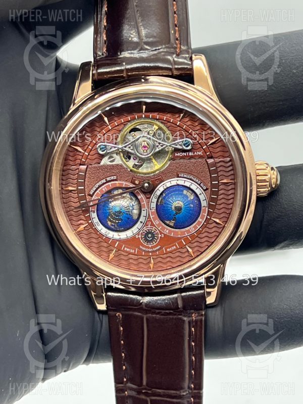 Товар Montblanc Collection Villeret Tourbillon Cylindrique NightSky Geospheres 44mm Art 6867 Фото 6 - Montblanc Collection Villeret Tourbillon Cylindrique NightSky Geospheres 44mm Art 6867