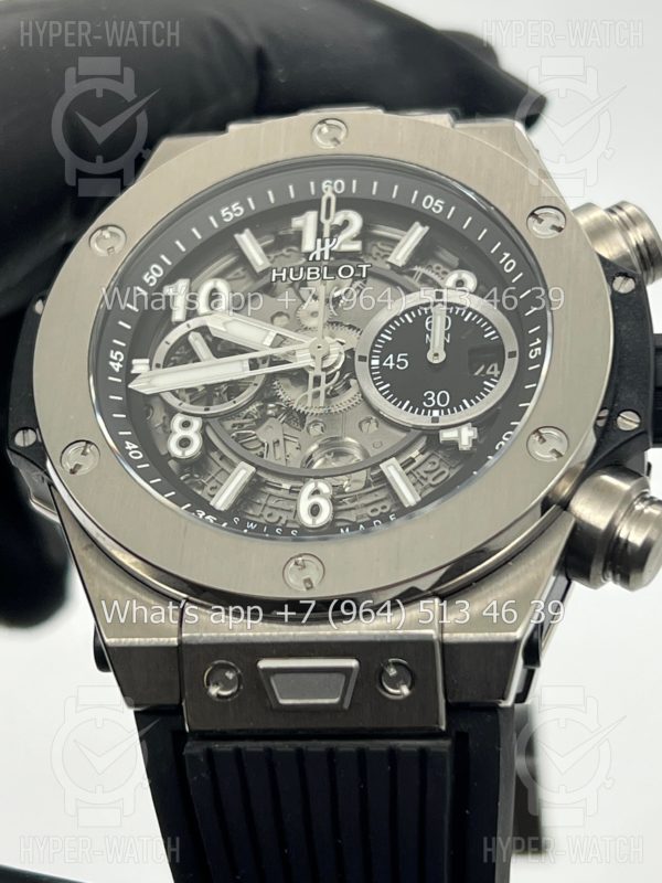 Товар Hublot Big Bang Unico 42mm 421.NX.1170.RX Steel Black Фото 4 - Hublot Big Bang Unico 42mm 421.NX.1170.RX Steel Black