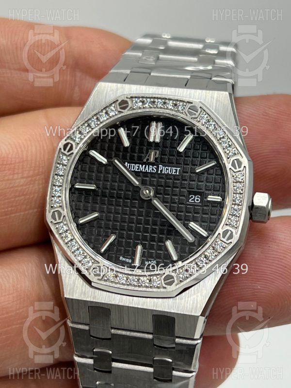 Товар Audemars Piguet Royal Oak 33mm 67651ST.ZZ.D002CR.01 Diamond Фото 7 - Audemars Piguet Royal Oak 33mm 67651ST.ZZ.D002CR.01 Diamond