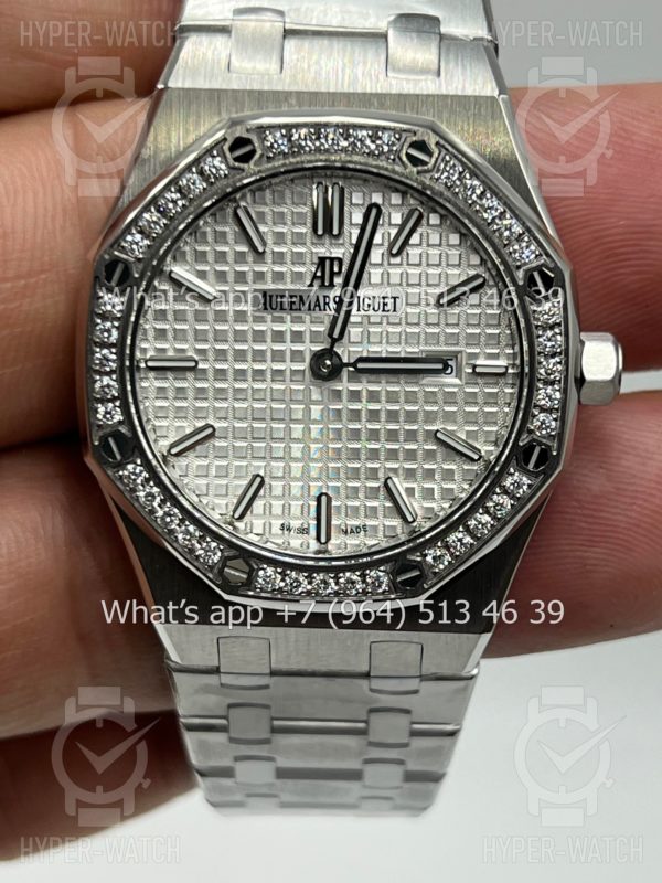 Товар Audemars Piguet Royal Oak 33mm 67651ST.ZZ.1261ST.01 Diamond Фото 2 - Audemars Piguet Royal Oak 33mm 67651ST.ZZ.1261ST.01 Diamond