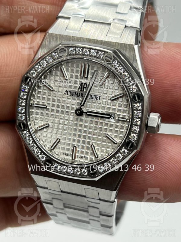 Товар Audemars Piguet Royal Oak 33mm 67651ST.ZZ.1261ST.01 Diamond Фото 3 - Audemars Piguet Royal Oak 33mm 67651ST.ZZ.1261ST.01 Diamond