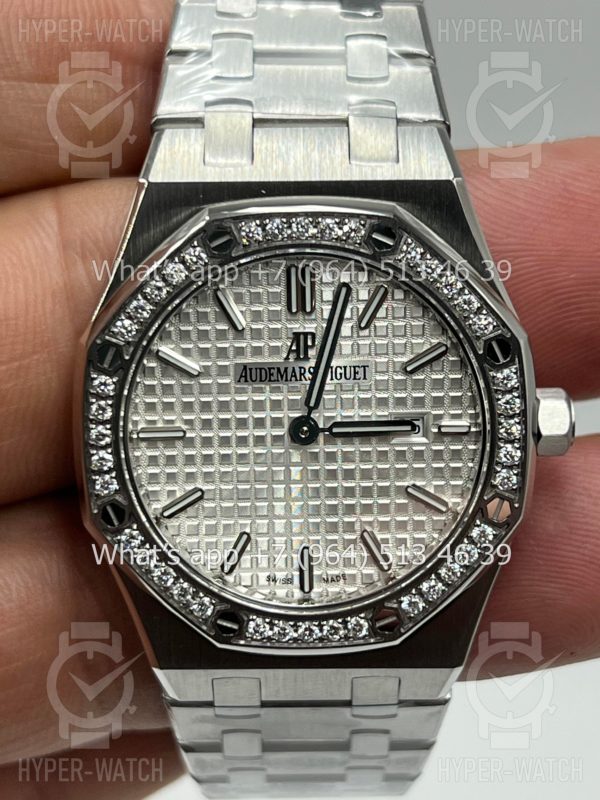 Товар Audemars Piguet Royal Oak 33mm 67651ST.ZZ.1261ST.01 Diamond Фото 5 - Audemars Piguet Royal Oak 33mm 67651ST.ZZ.1261ST.01 Diamond