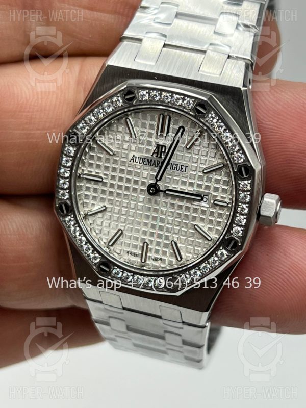 Товар Audemars Piguet Royal Oak 33mm 67651ST.ZZ.1261ST.01 Diamond Фото 6 - Audemars Piguet Royal Oak 33mm 67651ST.ZZ.1261ST.01 Diamond