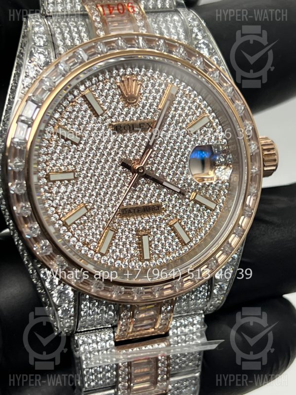 Фото 3 - Rolex Datejust 41mm 126300 Diamond Steel