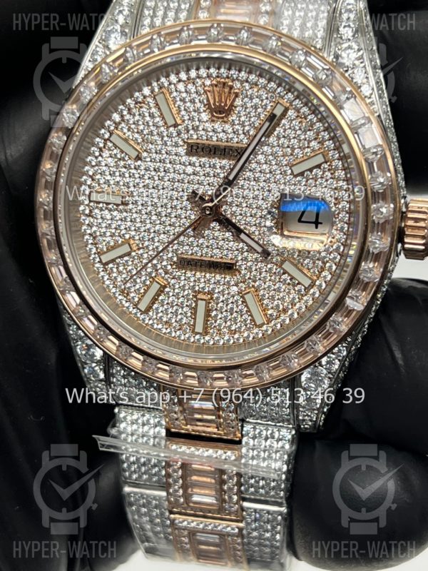 Фото 4 - Rolex Datejust 41mm 126300 Diamond Steel