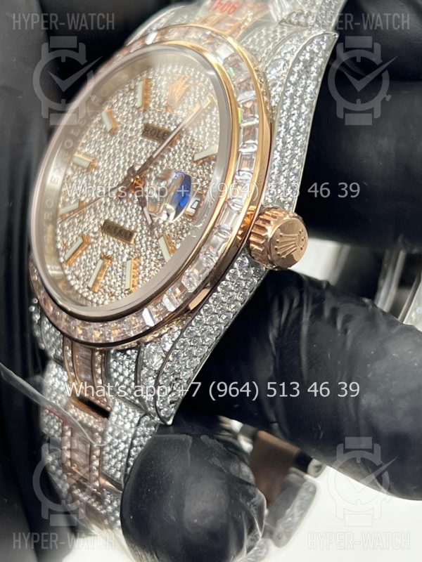 Фото 5 - Rolex Datejust 41mm 126300 Diamond Steel
