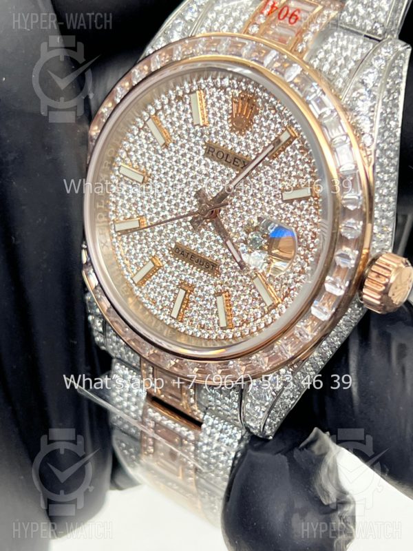 Фото 6 - Rolex Datejust 41mm 126300 Diamond Steel
