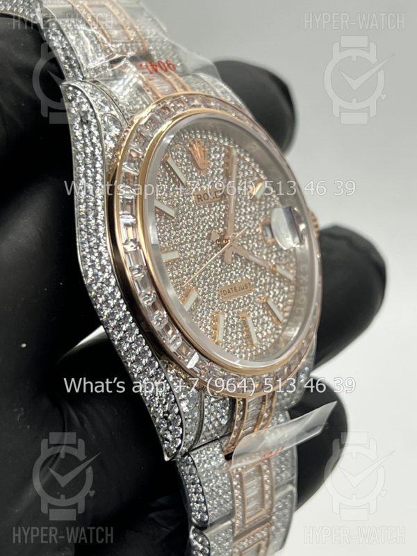 Фото 7 - Rolex Datejust 41mm 126300 Diamond Steel