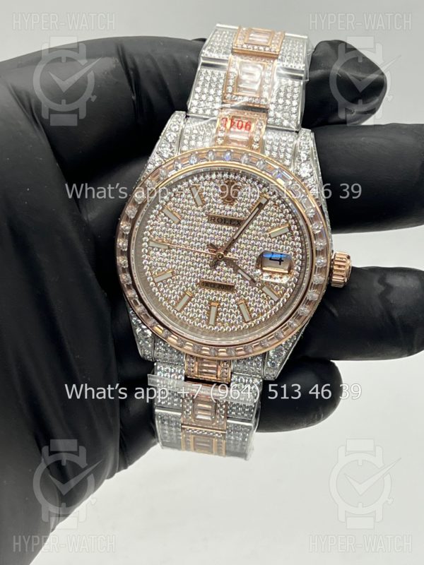 Фото 10 - Rolex Datejust 41mm 126300 Diamond Steel