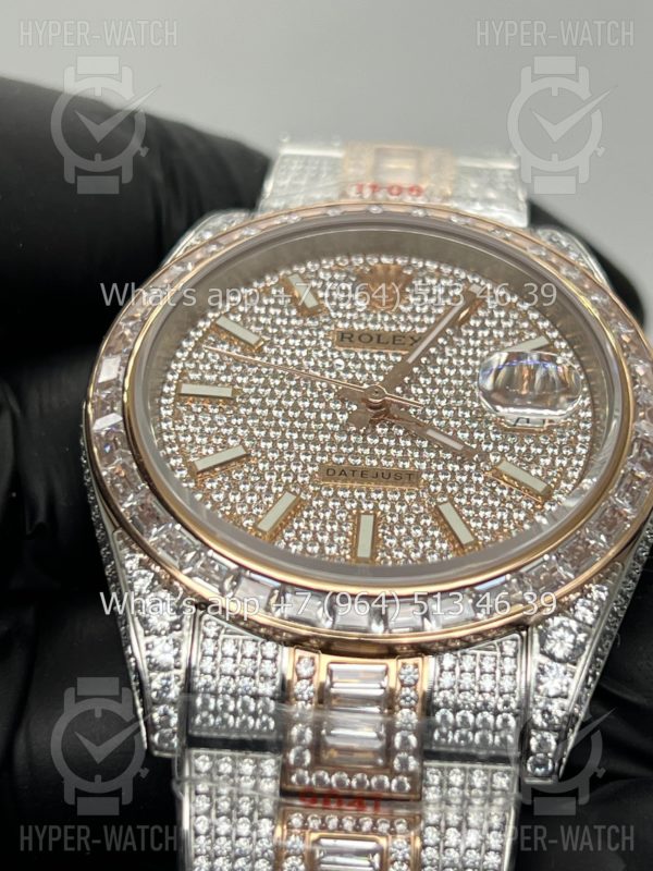 Фото 11 - Rolex Datejust 41mm 126300 Diamond Steel
