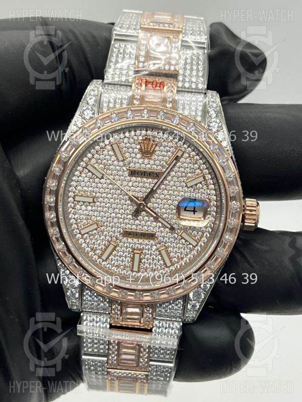 Фото 13 - Rolex Datejust 41mm 126300 Diamond Steel