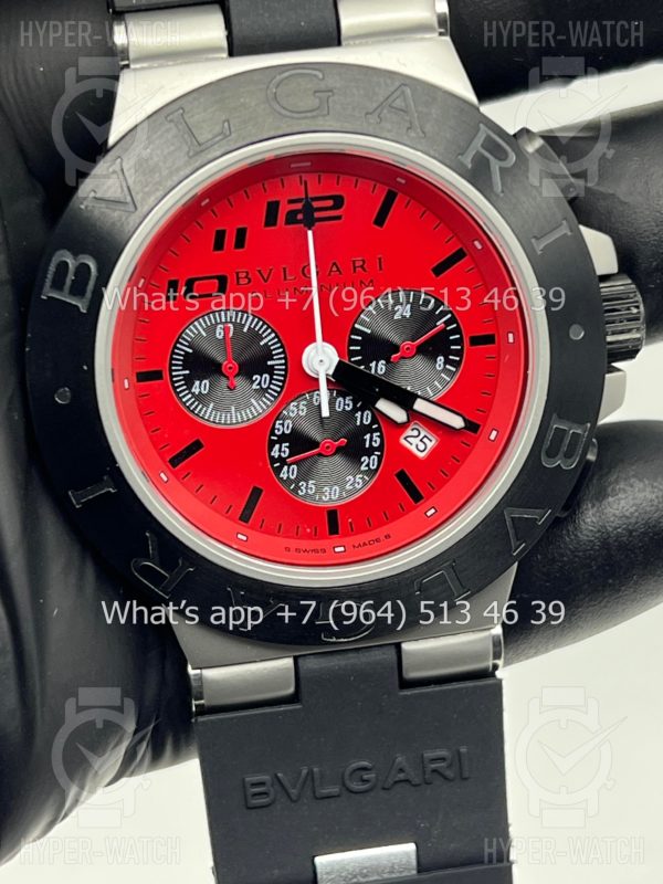 Товар Bvlgari Diagono Aluminium 40mm Art 7718 Фото 2 - Bvlgari Diagono Aluminium 40mm Art 7718