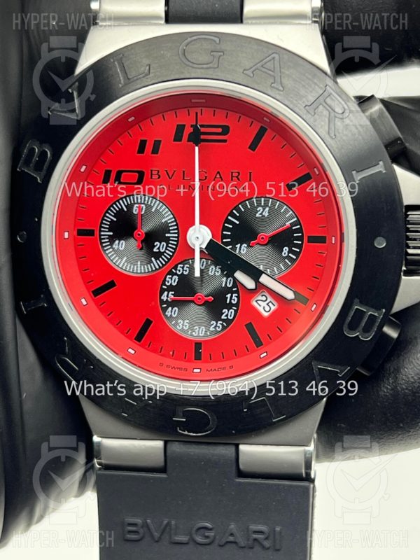 Товар Bvlgari Diagono Aluminium 40mm Art 7718 Фото 4 - Bvlgari Diagono Aluminium 40mm Art 7718