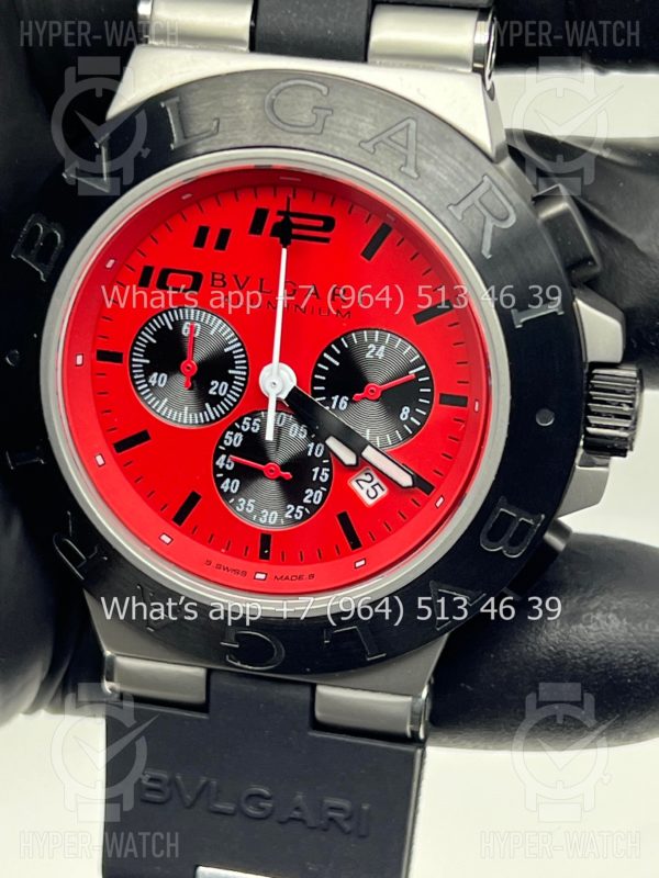 Товар Bvlgari Diagono Aluminium 40mm Art 7718 Фото 7 - Bvlgari Diagono Aluminium 40mm Art 7718