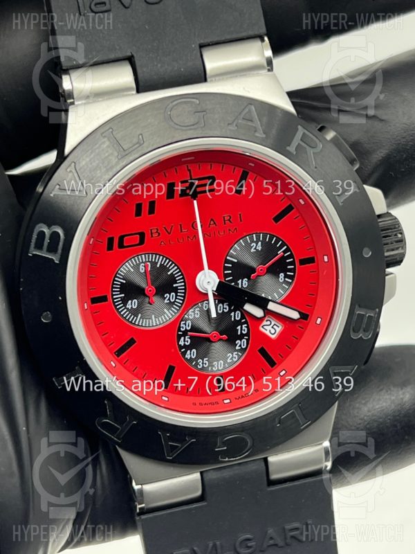 Товар Bvlgari Diagono Aluminium 40mm Art 7718 Фото 8 - Bvlgari Diagono Aluminium 40mm Art 7718