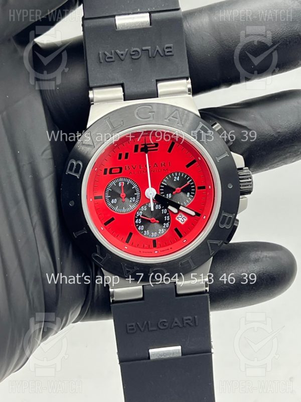 Товар Bvlgari Diagono Aluminium 40mm Art 7718 Фото 9 - Bvlgari Diagono Aluminium 40mm Art 7718