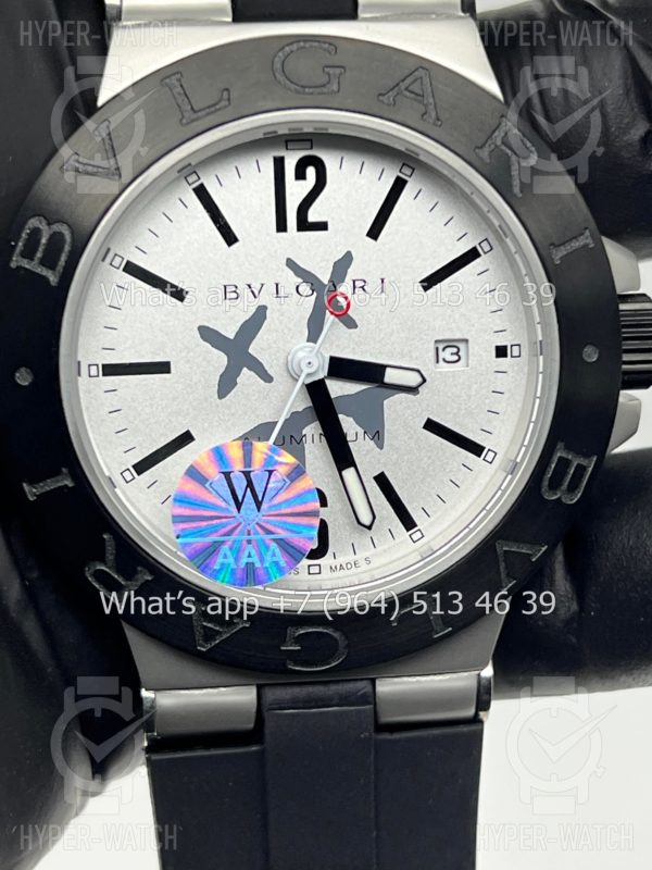 Товар Bvlgari Diagono Aluminium 40mm Art 7721 Фото 2 - Bvlgari Diagono Aluminium 40mm Art 7721