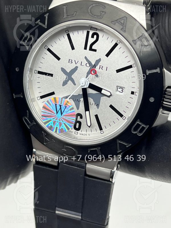 Товар Bvlgari Diagono Aluminium 40mm Art 7721 Фото 3 - Bvlgari Diagono Aluminium 40mm Art 7721