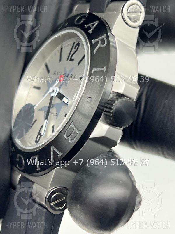 Товар Bvlgari Diagono Aluminium 40mm Art 7721 Фото 4 - Bvlgari Diagono Aluminium 40mm Art 7721