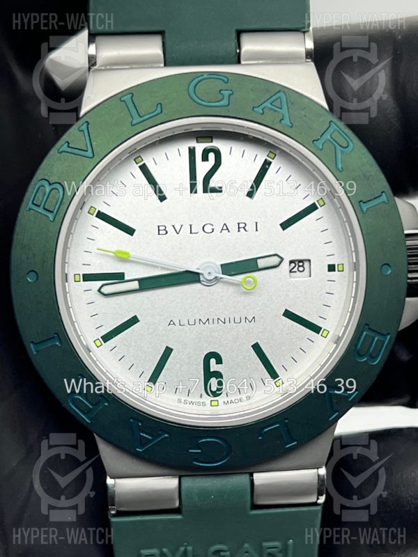 Товар Bvlgari Diagono Aluminium 40mm Art 7722 Фото 2 - Bvlgari Diagono Aluminium 40mm Art 7722